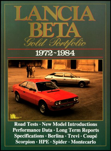 Lancia Gold Portfolios: Lancia Beta 1972-84