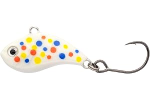 Eurotackle Z-Viber Original - Ultra Light and Ice Fishing Lure - Lipless Crankbait - 1/16oz Rattle Bait (1")
