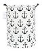 CLOCOR Anchor Laundry Hamper,Kids Toy Baskets,Collapsible Storage Bin for Baby Boys and Girls, Bedroom Decor,Nursery,Gift Basket(Anchor)