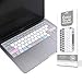 VFENG Premium Keyboard Cover Skin with MAC OS Shortcut Hot Keys for 2016-2019 MacBook Pro Without Touch Bar 13 Inch (Model: A1708) and 2015-2017 12 Inch (Model: A1534), US Version