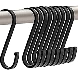 GAViA S Hooks, S Shaped Hooks, Matte Black S Hooks
