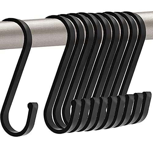 GAViA S Hooks, S Shaped Hooks, Matte Black S Hooks