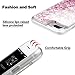 Caka 8 Plus Case, 7 Plus Glitter Case Girly Women Flowing Luxury Bling Glitter Sparkle Liquid Floating Soft TPU Case for 7 Plus 8 Plus (5.5 inch) (Rose Gold)