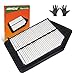JDMON Compatible with Engine Panel Air Filter Honda Accord (2013-2017) Not for Hybrid Engine and 3.5 Liter, Acura TLX (2015-2017) JD476 (CA11476)