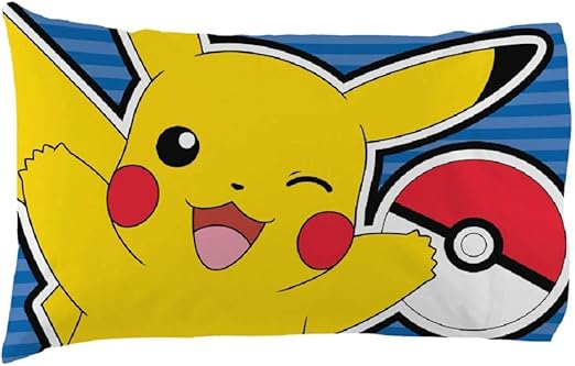 Amazon Com Franco Pokemon Battle Squad Reversible Standard Pillow