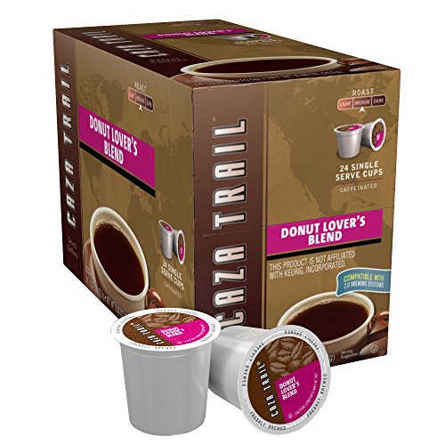 Caza Trail Coffee, Donut Lover's Blend, 24 Single Serve Cups