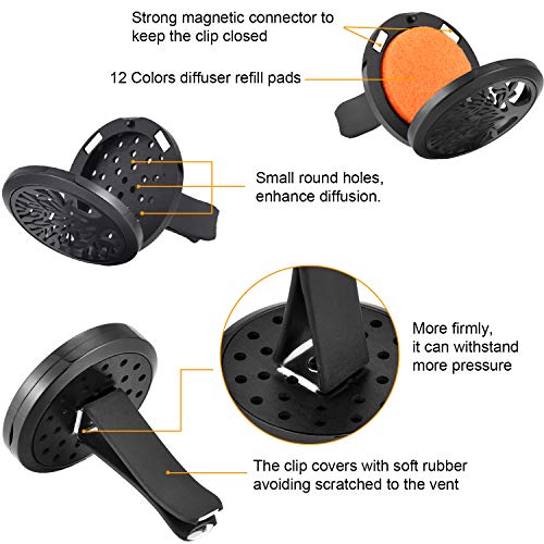 2 Tatuo+Stainless+Aromatherapy+Replacement+Patterns+Black