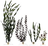 Marineland Multi-Pack Assorted Plastic Plants A3, 4, Tall (ML90542)