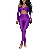Sprifloral Women Sexy Off Shoulder Ruched Hollow Out Bodycon Long Pants Jumpsuit Romper Clubwear One Piece Outfits
