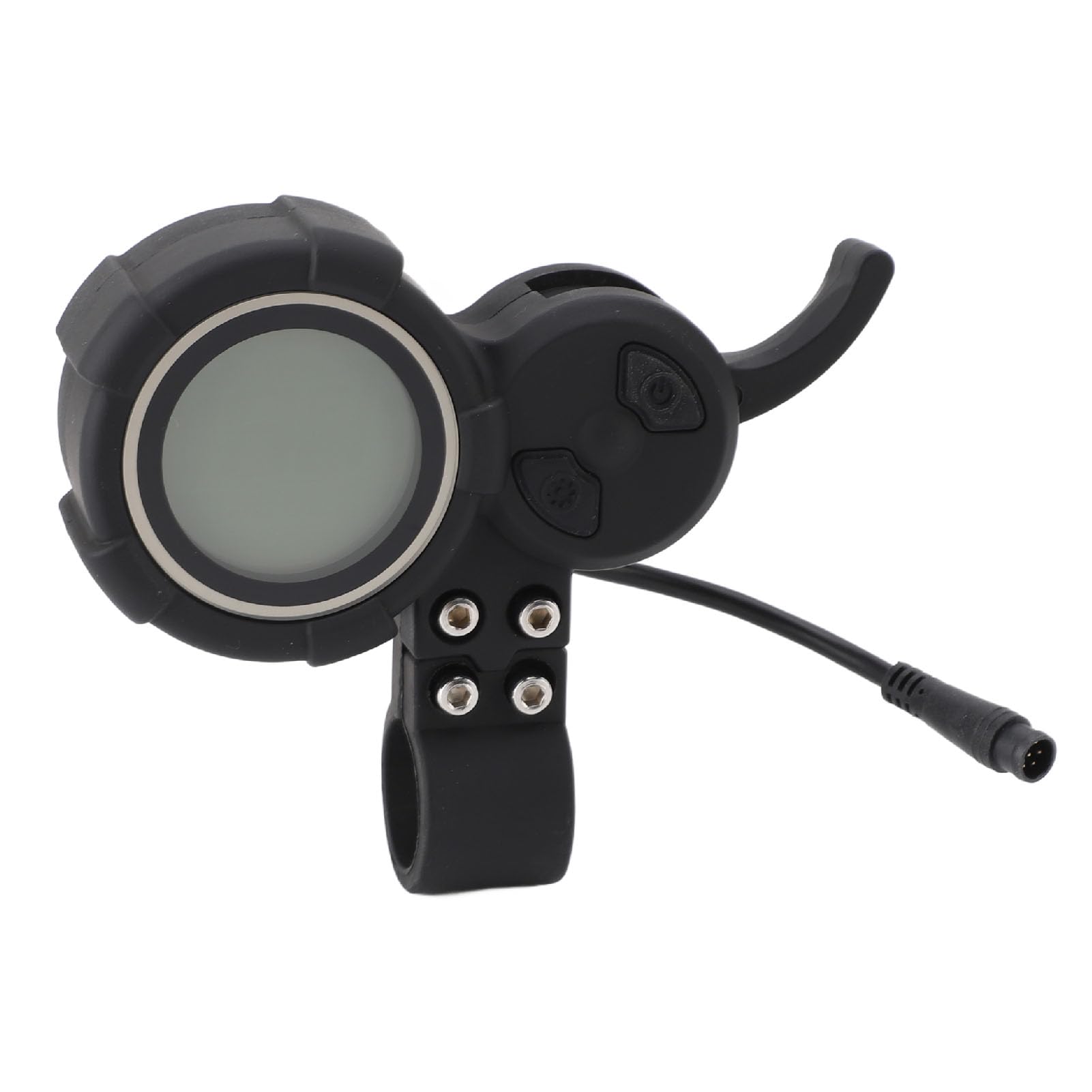 Display LCD Panel per Scooter Elettrico 10 Pollici Tensione Regolabile 36 72V Schermo Verde Protocollo Universale n.2 6 Pin Connettore Impermeabile ABS Materiale 132g