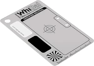 WhiBal G7 Graukarte - Professionelle White Balance Karte Für Fotografen