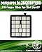 Green Label Brand Replacement HEPA Filter F45 for Dirt Devil Canister Vacuum Cleaners (Compares to 2KQ0107000). Fits: Pets SD40000 and EZ Lite SD40010