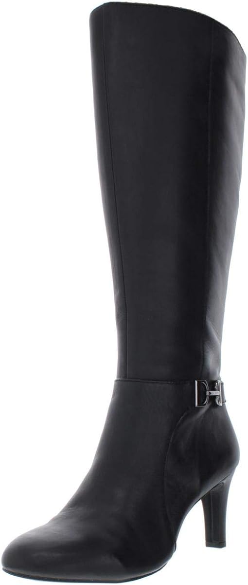 womens size 12 black knee high boots