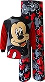 Disney Classic Mickey Mouse Fleece Toddler Pajamas for Little Boys