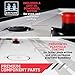 ESPN Air Hockey Arcade Game: Silver Streak Professional Sports Table Set with Equipment - 4 Pushers 4 Pucks and Touch Screen LED Score Keeper - 8 Foot