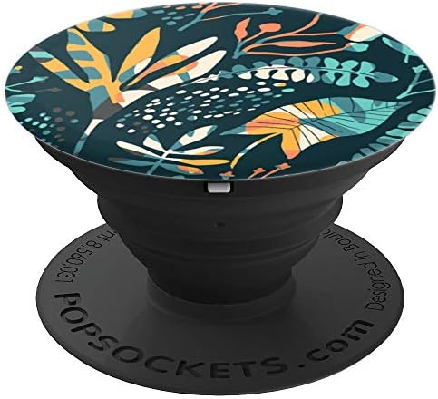 YasDesign Floral Abstract - PopSockets Grip and Stand for Phones and Tablets