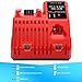 Powilling Dual Voltage Battery Charger Compatible with Mil-wau-kee 12V & 18V Cordless Tools - Replaces 48-59-1812