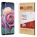 S8 Plus Glass Screen Protector,Galaxy S8 Plus Screen Protector, [Case Friendly] Thinkcase Curved Tempered Glass Screen Protector for Samsung Galaxy S8 Plus (S8+)