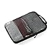 VASCO Compression Packing Cubes for Travel – Premium Set of 3 Luggage Organizer Bags Grey