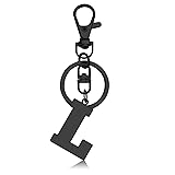 DlaeKua Letter A-Z Initial Keychain for Women Men