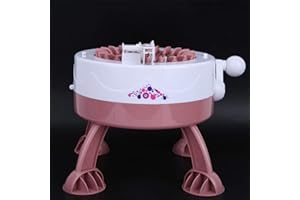 ZASCHMOY DIY Manual Plastic Knitting Machine, a Quick Knitting Tool Suitable for Children, Comes with 22 Needles, Ideal for M