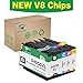 Supricolor Replacement 950XL 951XL Ink Cartridges, Compatible for 950 XL 951 XL 950 951 Work with OfficeJet Pro 8600 8610 8620 8630 8660 8640 8615 8625 276DW 251DW 271DW Printers 1 Set (BK/C/M/Y)