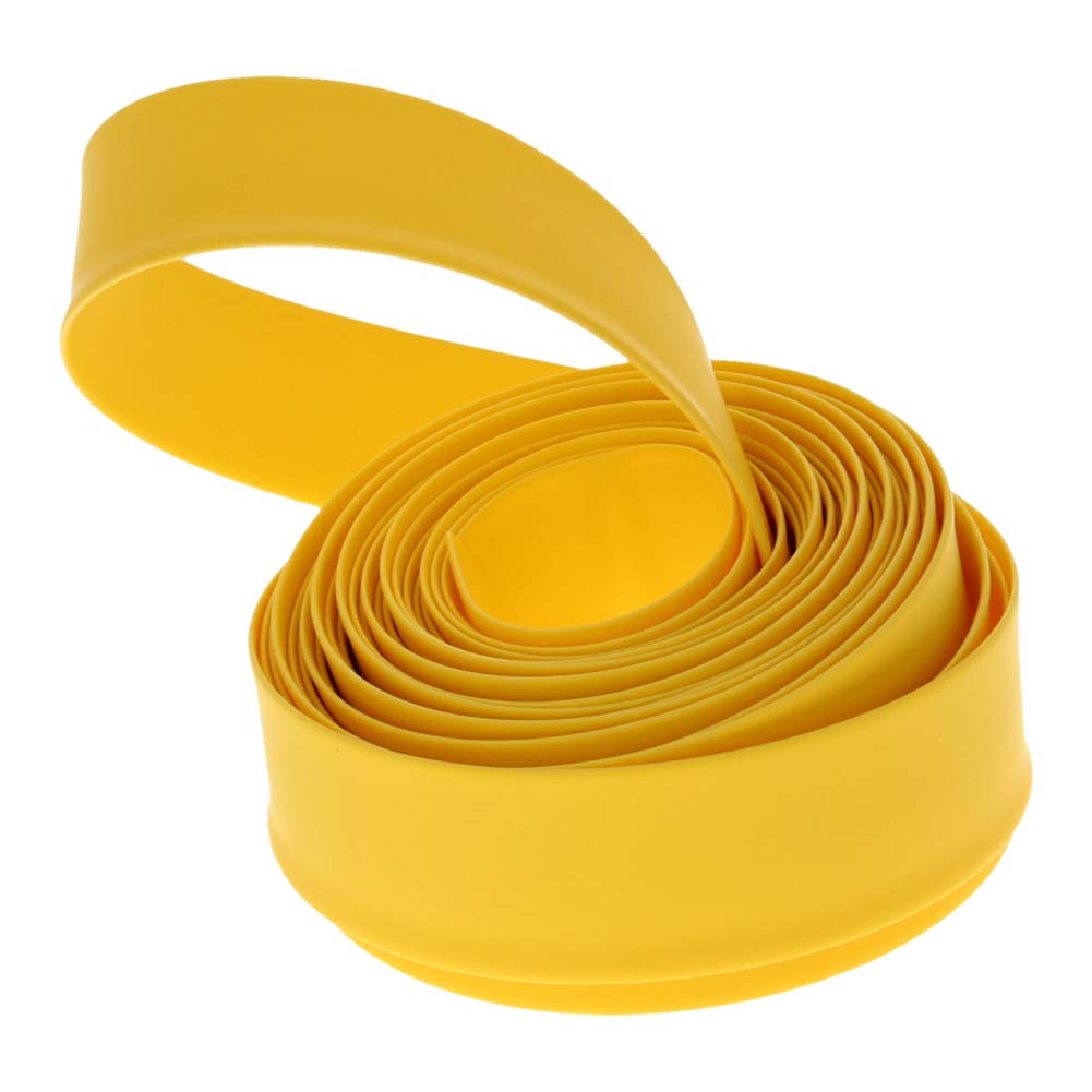 Othmro 1pc Heat Shrink Tubing, 15mm ID Shrink Tube Electric Insulation Tube, 2:1 Ratio Heat Shrink Sleeving Cable Protector—Yellow (Length: 5m)