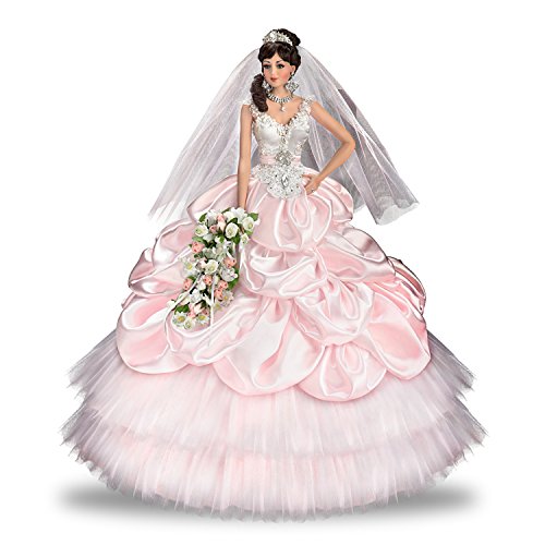 The Ashton-Drake Galleries Cindy Mcclure Gypsy Bride Doll from Ashton Drake: Swarovski Crystal Adorned Gown