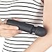 SEXBON Wand Massager With 25x Multi-speed Vibration, G-Spot and Clitoris Stimulator,  Mysterious Black