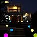 AosKe Led Orb Ball Floating Ball Light  Floating Ball Waterproof  Light Low Balls For Pool , Party, Pool, Patio, Waterproof Color Changing Ball (9.5-Inch)