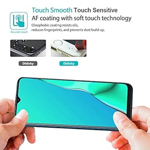 Didisky Pellicola Protettiva in Vetro Temperato per Oppo A9 2020, Oppo A5 2020,[2 Pezzi] Protezione Schermo [Tocco… - immagine 6