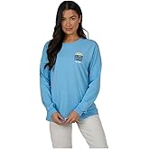 Salty Crew Womens Sunrise Long Sleeve Boyfriend Tee
