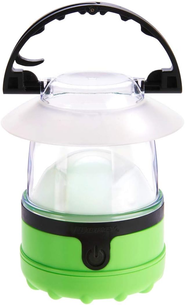 Dorcy 4 LED Mini Lantern 3 Pack with Hanging Hooks and Batteries, Assorted Colors: Home Improvement