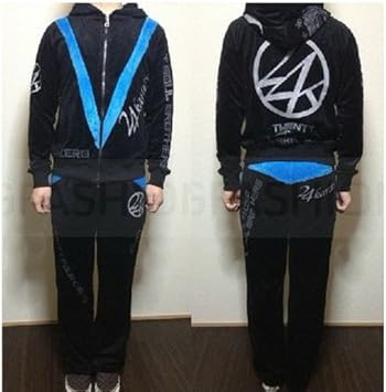 Amazon 24karats三代目j Soul Brothers Zeroベロアジャージ 黒 青 ケース付き 150 スポーツ アウトドア