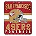 Northwest NFL San Francisco 49ers Unisex-Adult Fleece Throw Blanket, 50