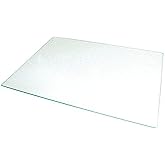 IMPRESA Refrigerator Glass Shelf Replacement Insert Compatible with Frigidaire &amp; Samsung for Fridge Shelf - 23.88 x 15.5 x 0.125 in No-Tool 240350608 Crisper Glass Replacement &amp; Tempered Pane
