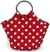 Freddie and Sebbie Lunch Bag - Fashionable Reusable Insulated Large Red Neoprene Lunch Box - Luxury Lunch Bags Boxes For Women, Adults, Kids, Girls, and Teen Girls