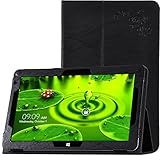Chuwi hibook 10.1 Cases TopAce PU Leather Case With Stand Function For Chuwi hibook 10.1 (Black)