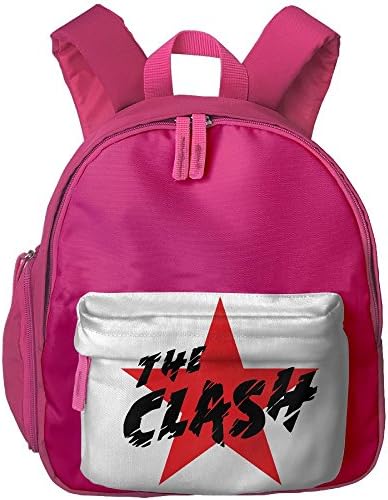 Pocket Design BagThe Clash Star Logo Childrens'bag Toddler Preschool Backpack Children DesignBackpacks School Bag