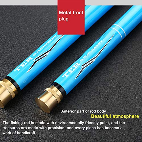 LZH FISHING Teleskop Angelrute Qualitäts, Carbon Faser 3.6m-10m Ultra Light schwer Reise Karpfenangeln Angelrute… – Bild 7