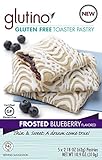 Glutino Gluten Free Frosted Toaster Pastries, Blueberry, 6 Count