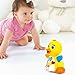 TOYK kids toys Musical Duck toy Lights Action With Adjustable Sound - Toys for girls and boys kids or toddlers (yellow-1)