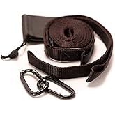 Mountain Lab Snowmobile Tow Kit | Easy to Use Lightweight with Caribiners | 2200 Lb (10,000 Kg) Breaking Strength | Sets Up i