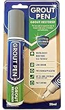 Grout Pen Large Grey - Ideal to Restore the Look of Tile Grout Lines