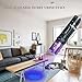 LIGHTFE Black Light UV301-395nm UV Light AA batery Blacklight uv Torch for UV Glue Curing, Rock and Mineral Identification, Fluorescent Agents, Pet Urine, Stain Detection, AC Leakage Detection.
