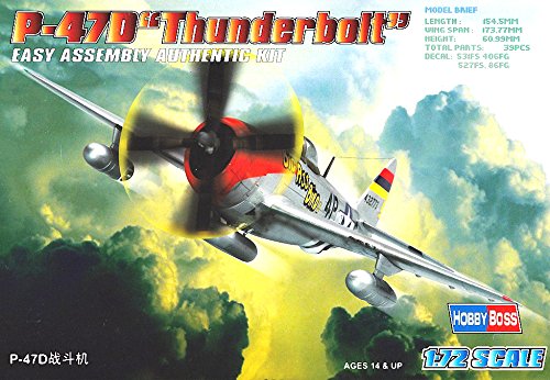 Hobby Boss P-47D Thunderbolt Airplane Model Building Kit