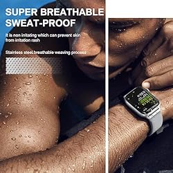 Stainless Steel Milanese Loop Compatible with Apple