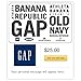 Gap Options eGift Cards