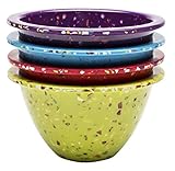 Zak Designs Confetti 4-piece 7 oz. Prep Bowl Set, Assorted - Kiwi