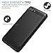 ASUS ZenFone 4 Max (ZC520KL) Case, MoKo Flexible TPU Bumper Slim Fit Case Carbon Fiber Design Lightweight Shockproof Back Cover for ASUS ZenFone 4 Max 5.2 Inch (ZC520KL), BLACK